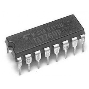 TA7769P - nf zesilovač 2x1W, DIP16