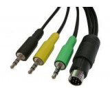 Kabel Audio G9 - 3x Jack 3,5 stereo, 4m