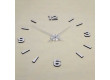 Nástěnné samolepicí 3D hodiny, 100cm