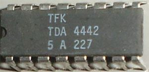 TDA4442 - videozesilovač, DIL16