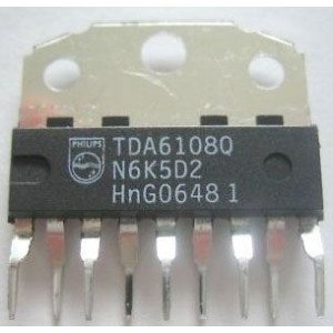 TDA6108 - videozesilovač RGB, SIL9