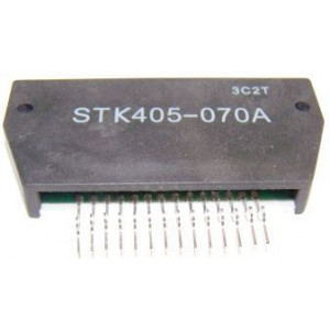 STK405-070A - nf zesilovač 2x40W (Ucc=+-39Vmax)
