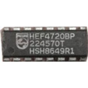 4720 - CMOS SRAM 256bit, DIP16, /HEF4720BP/