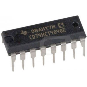 74HCT4040 - 12.stavový binární čítač, DIP16, /74HCT4040/