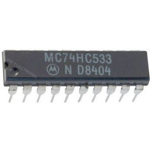 74HC533 - 8x invertor, DIL20 /KS74HCTLS533N/