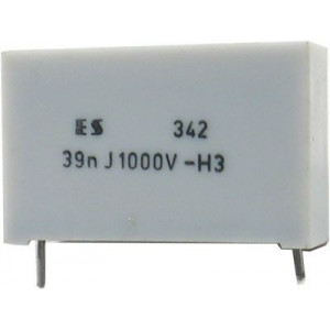 39n/1000V TC342, svitkový kondenzátor impulsní