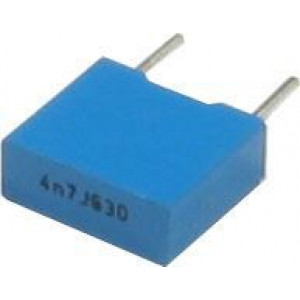 4n7/630V TC356, svitkový kondenzátor, RM=7,5mm