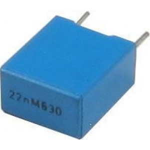 22n/630V TC356, svitkový kondenzátor, RM=10mm