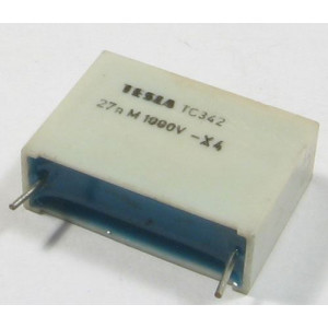 27n/1000V TC342, svitkový kondenzátor impulsní