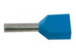 Dutinka pro dva kabely 0,75mm2 modrá (TE0,75-8), balení 100ks