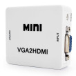 Adaptér VGA2HDMI, VGA na HDMI, HD720P/ FULLHD1080P
