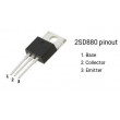 2SD880 N 60V/3A 30W, TO220