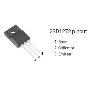 2SD1272 N 150V/1A 40W 25MHz, TO220 iso