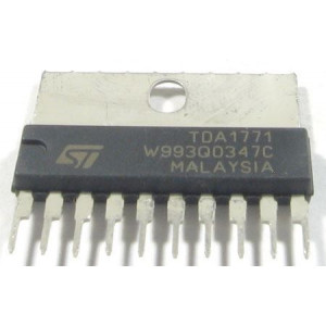 TDA1771 - vertikální rozklad TV SIP10
