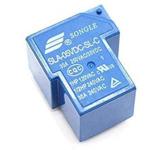 Relé Songle SLA-05VDC-SL-C 5V, přepínací kontakt 250VAC/30A