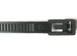 Stahovací páska uvolnitelná 7,2x250mm černá, balení 100ks