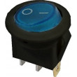 Vypínač kolébkový MIRS101-8, ON-OFF 1p.250V/6A modrý, prosvětlený