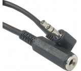 Kabel prodlužovací Jack 3,5 stereo, 2,5m, ruční výroba