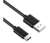 Kabel USB 2.0 konektor USB A / USB-C 3.1, 1m černý