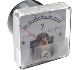 Analogový panelový voltmetr JY-50 30V= 50x50mm