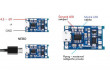 Nabíječka Li-Ion článku 1A s ochranou, modul s IO TP4056 (micro USB)