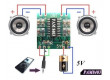 Zesilovač ve třídě D 2x3W, modul PAM8403