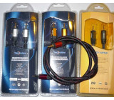Kabel Jack 3,5 - Jack 3,5 stereo 1m, Techwise, kovové koncovky