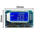 PWM generátor 1Hz - 150kHz s LCD displejem