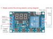 Časovač - programovatelný časový spínač s relé - 4 tlačítka