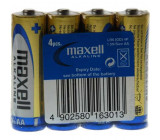 Baterie MAXELL 1,5V AA(LR6) 4S ALK, balení 4ks