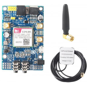GSM GPRS GPS modul SIM808 s anténou pro Arduino a Raspberry Pi