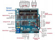 Prototypová deska senzor shield V5.0 pro Arduino