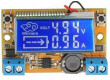 Napájecí modul, step-down měnič 5-22V/0-18V 2A, LCD displej