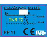 Pásmová propust UHF (1-48k), PP11-X k odladění 5GLTE