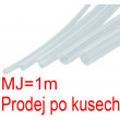 Smršťovací bužírka 2,0/1,0mm čirá, balení 1m