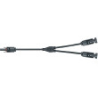 Rozbočení MC-4, 1x zdířka, 2x konektor, kabel 30cm