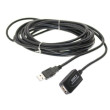 Kabel USB-A male / USB-A female 2.0, délka 5m, včetně repeateru