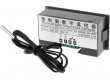 Digitální termostat W3230, -55 až 120°C, napájení 12VDC