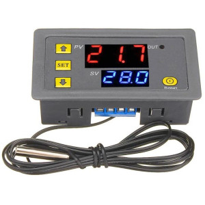Digitální termostat W3230, -50 až 110°C, napájení 12VDC