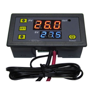 Digitální termostat W3230, -55 až 120°C, napájení 12VDC