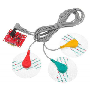 EKG monitoring srdeční frekvence, modul s AD8232