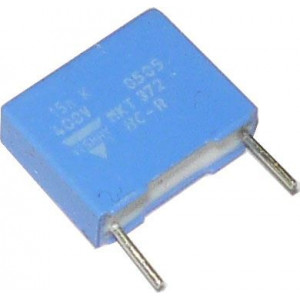 15n/400V MKT372, svitkový kondenzátor radiální RM=10mm