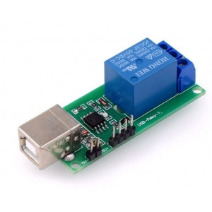 Modul relé USB, 1 kanálový HW-348 s Attiny45