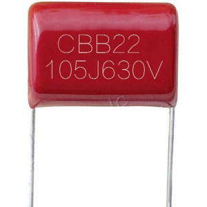1u/630V CBB22, svitkový kondenzátor polypropylen