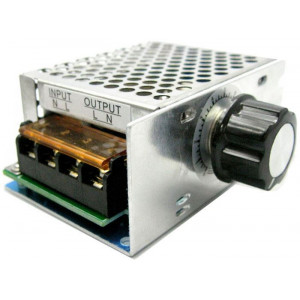 Stmívač a regulátor otáček pro komutátorové motory do 4000W s krytem