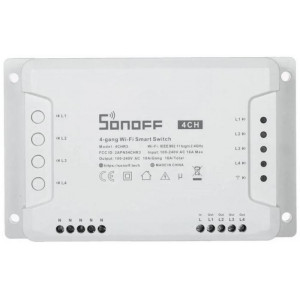 Sonoff 4CH R3, čtyřkanálový WiFi spínač 230V/10A