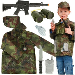 Dětský kostým voják 3-8let