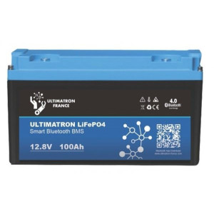LiFePO4 akumulátor Ultimatron YX Smart BMS, 12,8V/100Ah