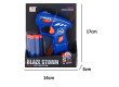 Krátká pistole Blaze Storm + 5 šipek