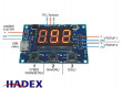 PWM generátor 1Hz-150kHz s LED displejem 2 kanálový